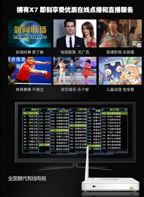 迪優美特X7 開啟高清網絡機頂盒的無線播放新體驗